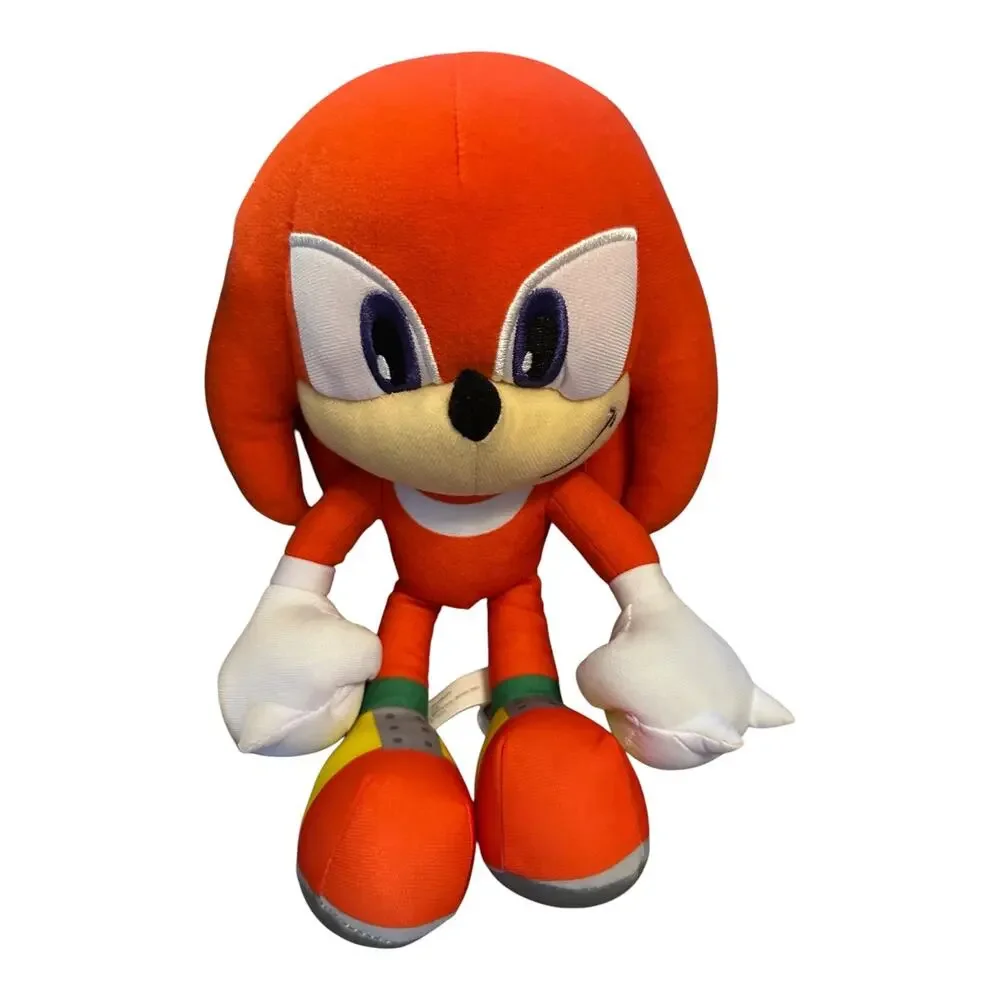 4 Pc Set Bundle Stuffed Plush Sonic Hedgehog Knuckles Tails Shadow Toy Factory